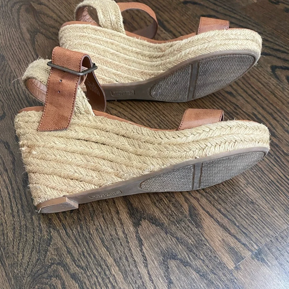 Sonoma espadrille wedge sandals 9.5